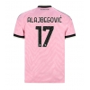 Camiseta Juventus Kerim Alajbegovic #17 Segunda Equipación Replica 2026-27 mangas cortas Camiseta Juventus Kerim Alajbegovic #17 Segunda Equipación Replica 2026-27 mangas cortas